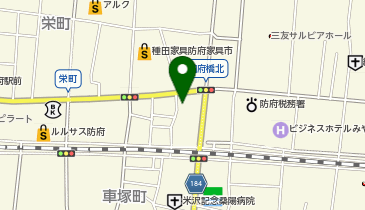 日向やきとり春風の地図画像