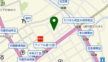 竹原市役所 市民福祉部 健康こども未来課 こども福祉係の地図画像