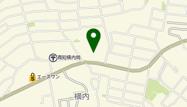 ピザハット 高知横内店の地図画像