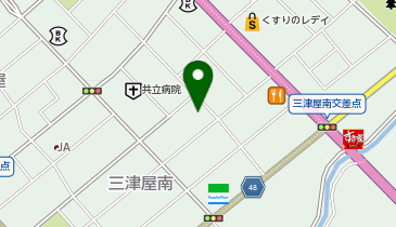 サイクル整体院の地図画像