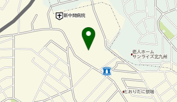 中間市役所保健福祉部健やか育成課母子保健係の地図画像