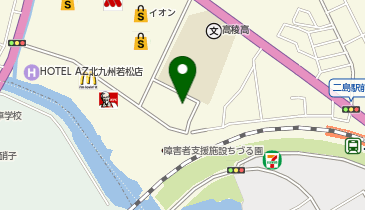 イトマンスイミングスクール若松校の地図画像