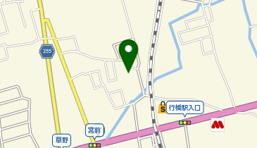 正ノ宮正八幡神社の地図画像