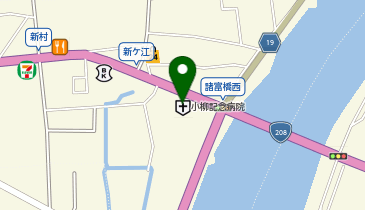 杠葉会(医療法人社団)もろどみ中央病院の地図画像