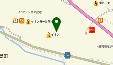 petitmainイオンモール熊本店の地図画像