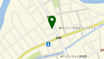 梛野商店の地図画像