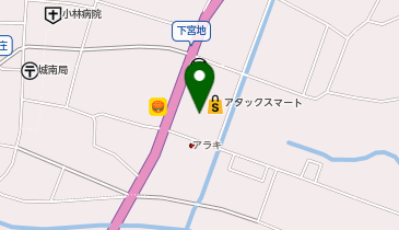 美容室kokonaの地図画像