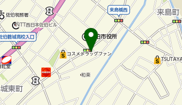 観光まちづくり佐伯の地図画像