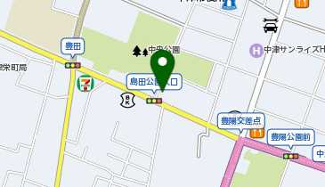 八饅炭焼うなぎ竹乃屋の地図画像