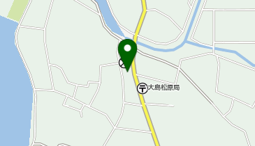 徳田百貨店松原給油所の地図画像