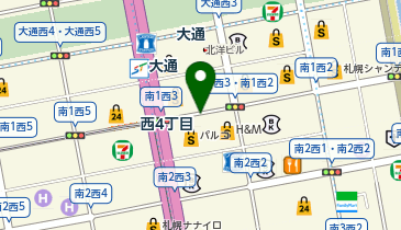 古着屋JAM 札幌ポールタウン店の地図画像