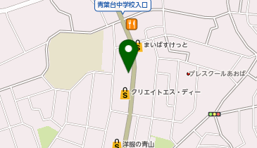 アフラックよくわかる・ほけん案内青葉台店の地図画像