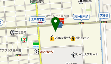 保険クリニックオリナス錦糸町店の地図画像