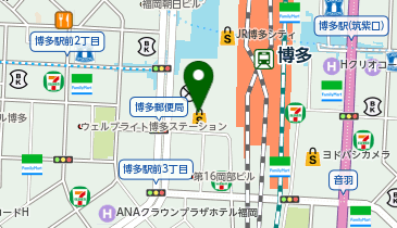 TANZO.博多店の地図画像