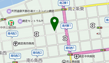 さかなの金川の地図画像