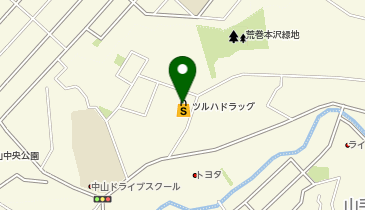 ツルハ 調剤薬局荒巻本沢店の地図画像