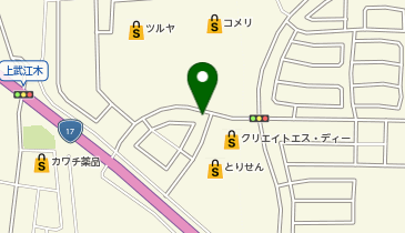 ヒロミュージックの地図画像