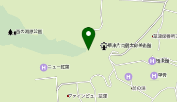 吾妻植物園の地図画像