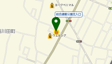 ピザハット 宇都宮西川田店の地図画像