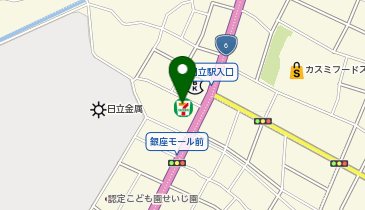 まんぷく食堂の地図画像