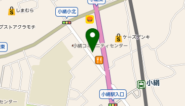 ブルースカイランドリーつくばみらい店の地図画像