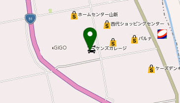 ペットアイランド・トモニー佐原東店の地図画像