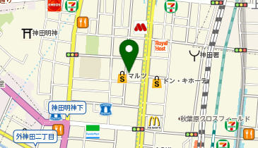 パソコン工房秋葉原本店の地図画像