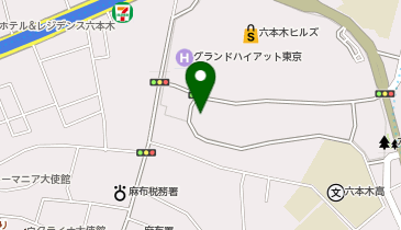 エンポリオアルマーニ六本木店の地図画像