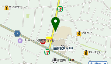 わたしのゴルフ南阿佐ヶ谷店の地図画像