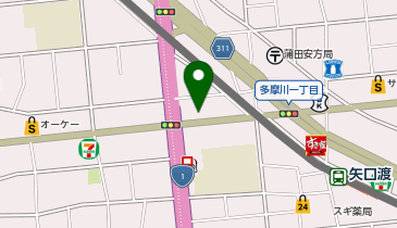 メディミール大田店の地図画像