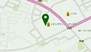 肉匠鈴吉ユーカリが丘店の地図画像