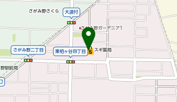 ねむの木はり灸院の地図画像