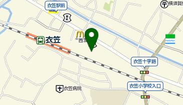 KG高等学院衣笠キャンパスの地図画像