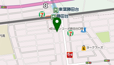 リーチ麻雀雀太郎勝田台店の地図画像