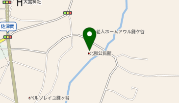 鎌ケ谷市立図書館北部分館の地図画像