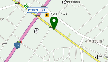 健康麻雀くる雀の地図画像