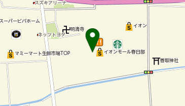 銀座惣菜店春日部店の地図画像