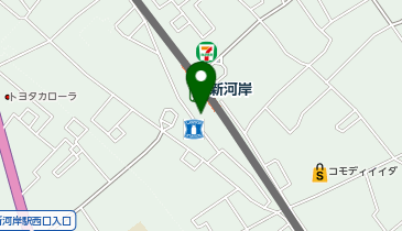 東武ストア 新河岸店の地図画像