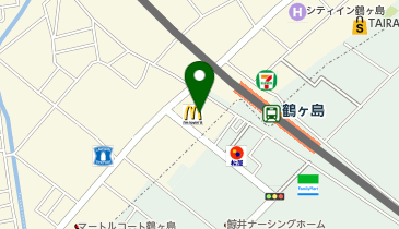 買取店わかばコモディイイダ鶴ヶ島店の地図画像