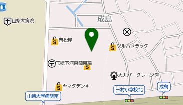 T.G.C.イオンタウン山梨中央店の地図画像