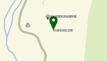 奈良田温泉女帝の湯の地図画像