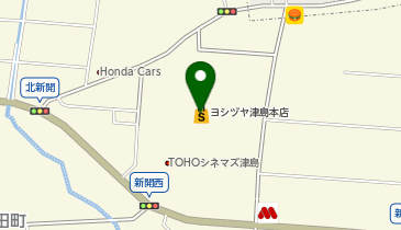 株式会社日本観光社ヨシズヤ津島店の地図画像