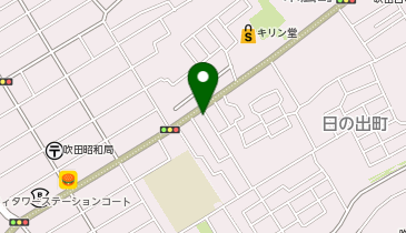 メガ盛りマンモス弁当・吹田店の地図画像