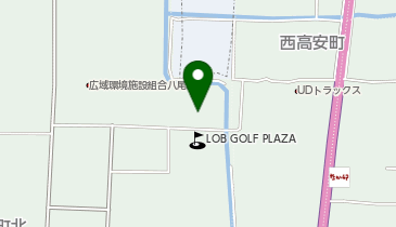 八尾市立屋内プールの地図画像