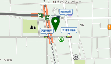 モンベル天理店の地図画像