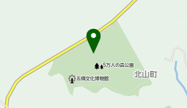 五條市立 5万人の森公園gogocafe・storeの地図画像