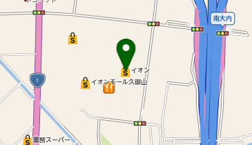 ASBee久御山店の地図画像