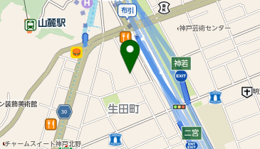 NESTING新神戸放課後等デイサービスの地図画像