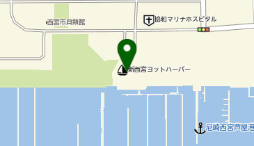 マリンショップ一点鐘の地図画像