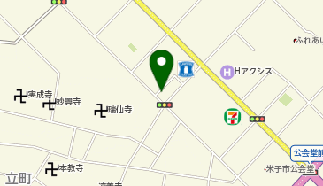 YORAIYA角盤の地図画像